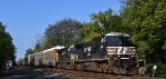 NS 18N takes MAIN 1 at the Roycefield Rd grade crossing at CP SULLY